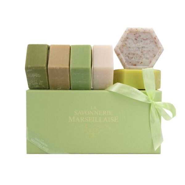 Box of 6 bars of soap